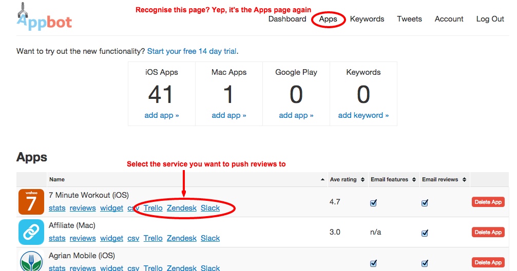 New: User Sentiment, CSV exports &Teammates - Appbot