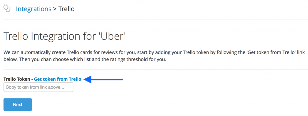trello integration for uber