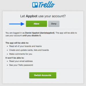 trello appbot integration