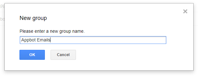 naming group screenshot